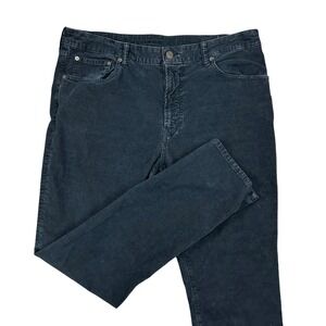 American Eagle Corduroy Pants Men's 38X32 Navy Blue Next Level Flex‎